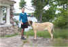 Erika and Sierra - Alexandria Bay 2001.JPG (84215 bytes)